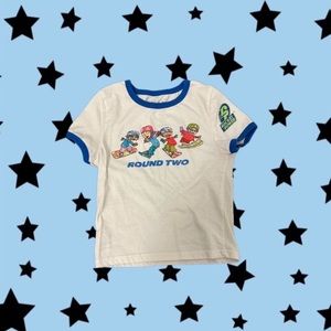 Y2k Nickelodeon baby tee